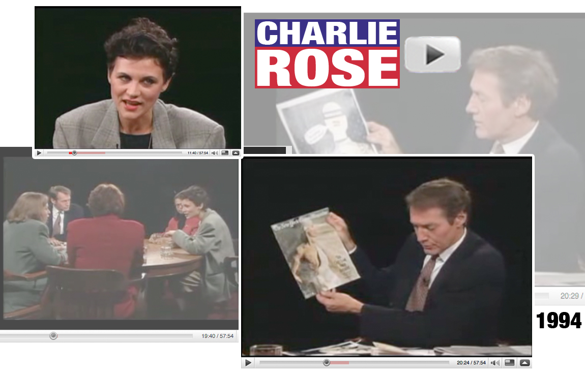 Click to see Matuschka on Charlie Rose!